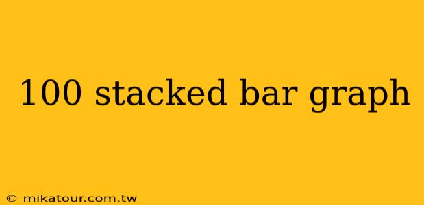 100 stacked bar graph