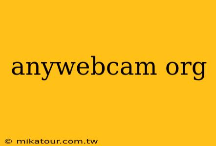 anywebcam org