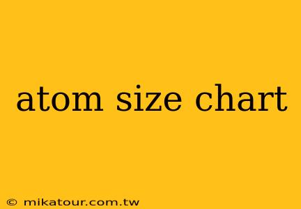 atom size chart