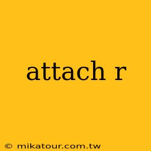 attach r