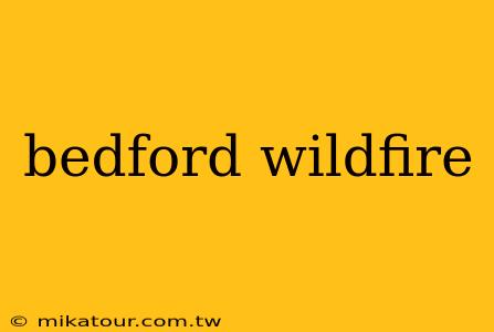 bedford wildfire