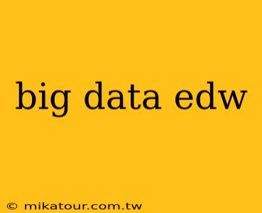 big data edw