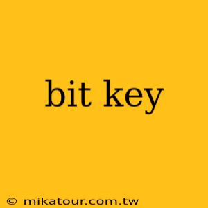 bit key