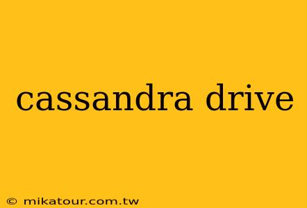 cassandra drive