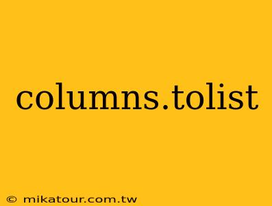 columns.tolist