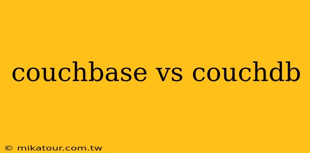 couchbase vs couchdb