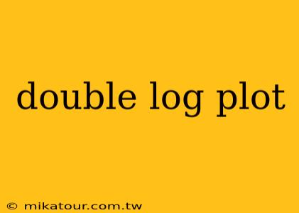 double log plot