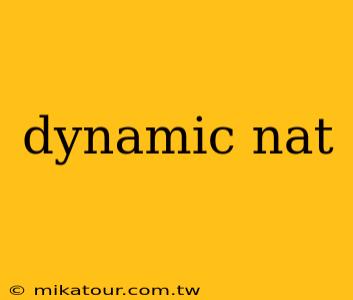 dynamic nat