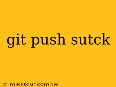 git push sutck