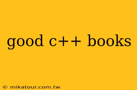 good c++ books