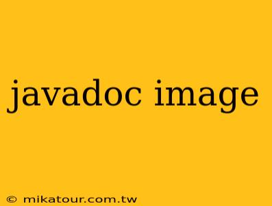 javadoc image