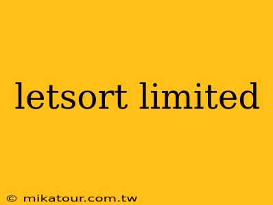 letsort limited