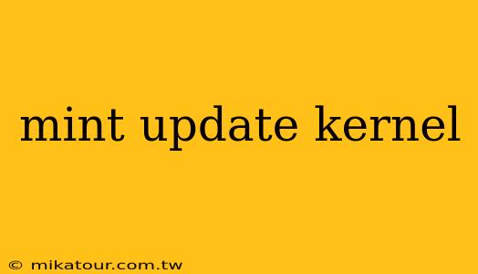 mint update kernel