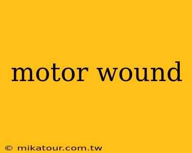 motor wound