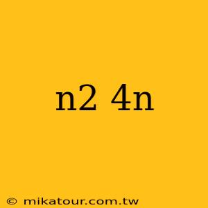 n2 4n