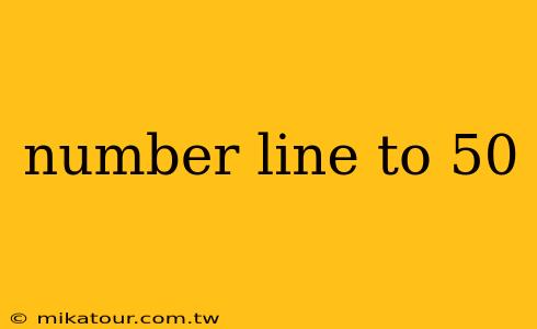 number line to 50