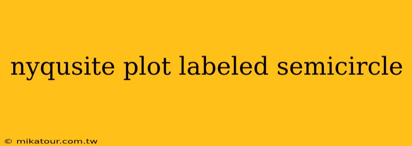 nyqusite plot labeled semicircle