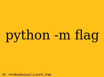 python -m flag