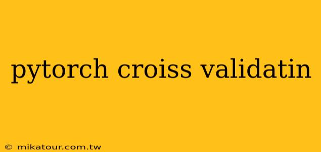 pytorch croiss validatin