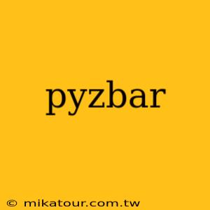 pyzbar