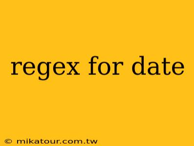 regex for date