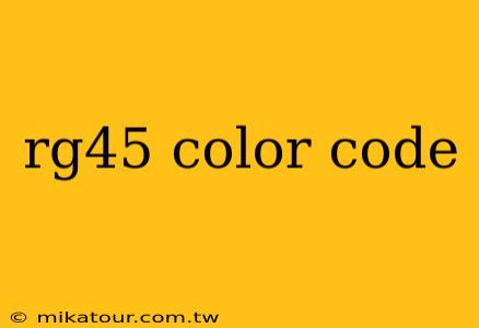 rg45 color code