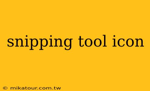 snipping tool icon