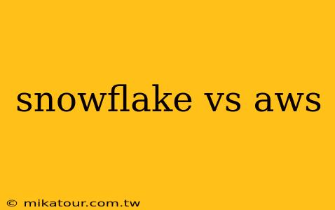 snowflake vs aws