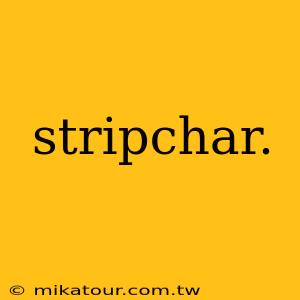 stripchar.