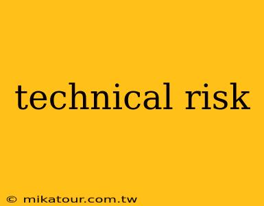 technical risk