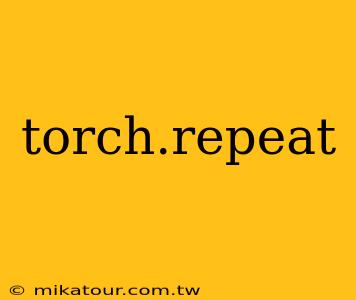 torch.repeat