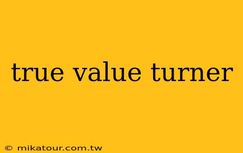 true value turner