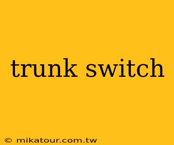 trunk switch