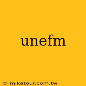 unefm