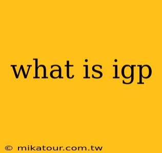 what is igp